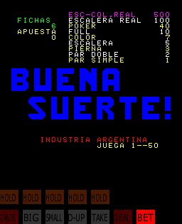 Buena Suerte (Spanish, set 1)